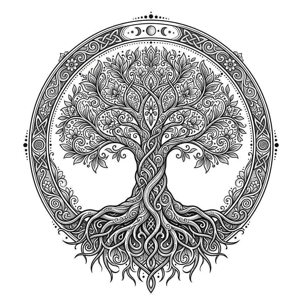 lebensbaum-tattoo premium lebensbaum