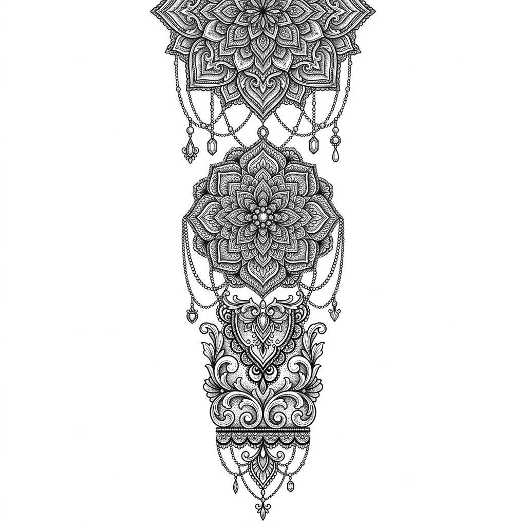 arm-tattoo ornamentale sleeve
