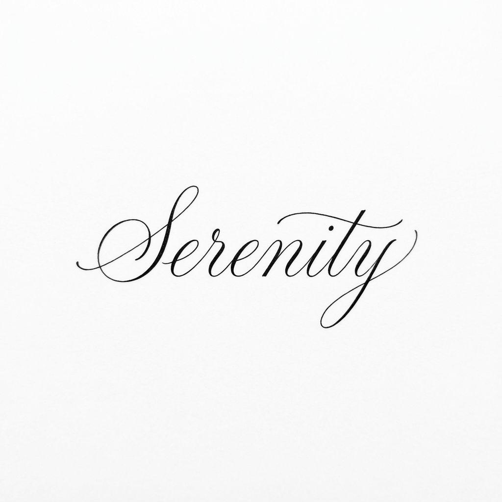 idée tatouage cou cou lettrage cursive