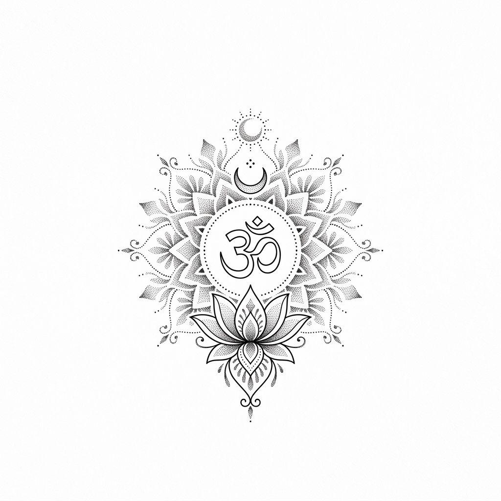 idée tatouage discret homme petit symbole spirituel