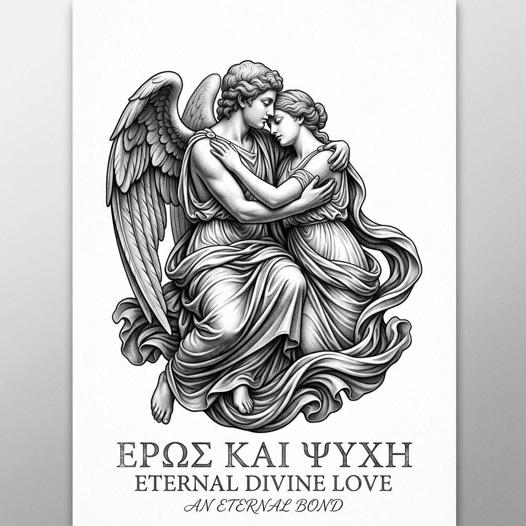 hochzeit-tattoo eros und psyche mythologisch