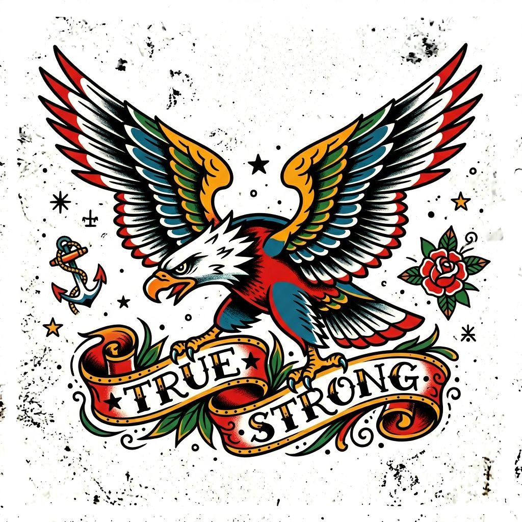 mann-tattoo old-school-adler