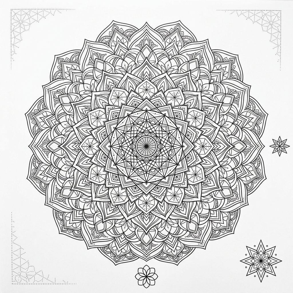 mandala-tattoo geometrisches mandala