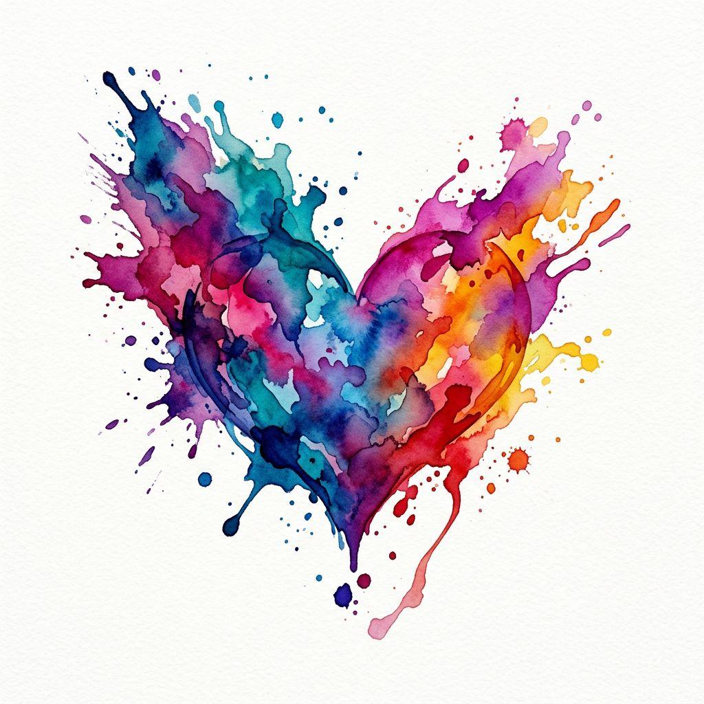 mutter-tochter-tattoo aquarell mutter und kind