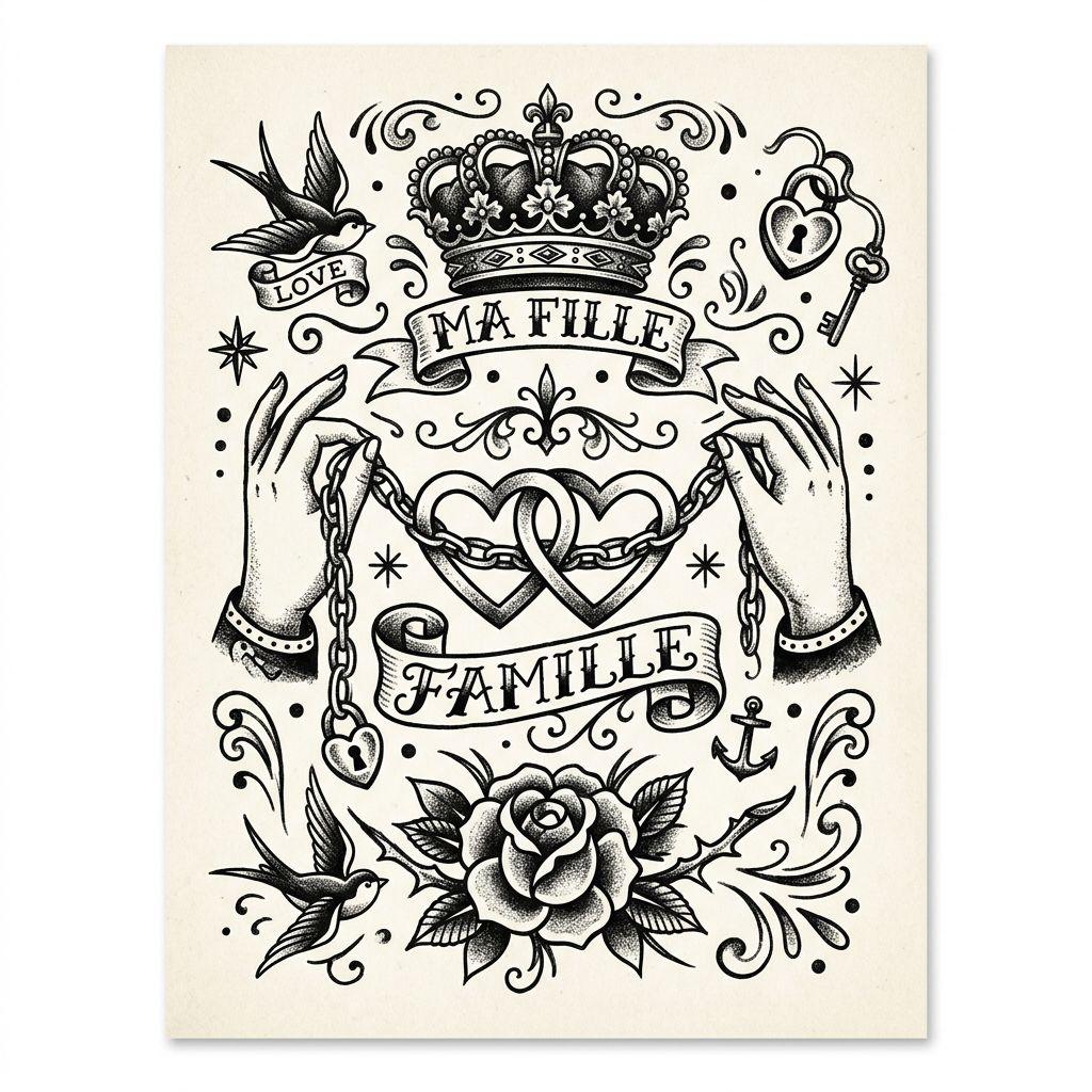 mutter-tochter-tattoo familien-flash im patchwork