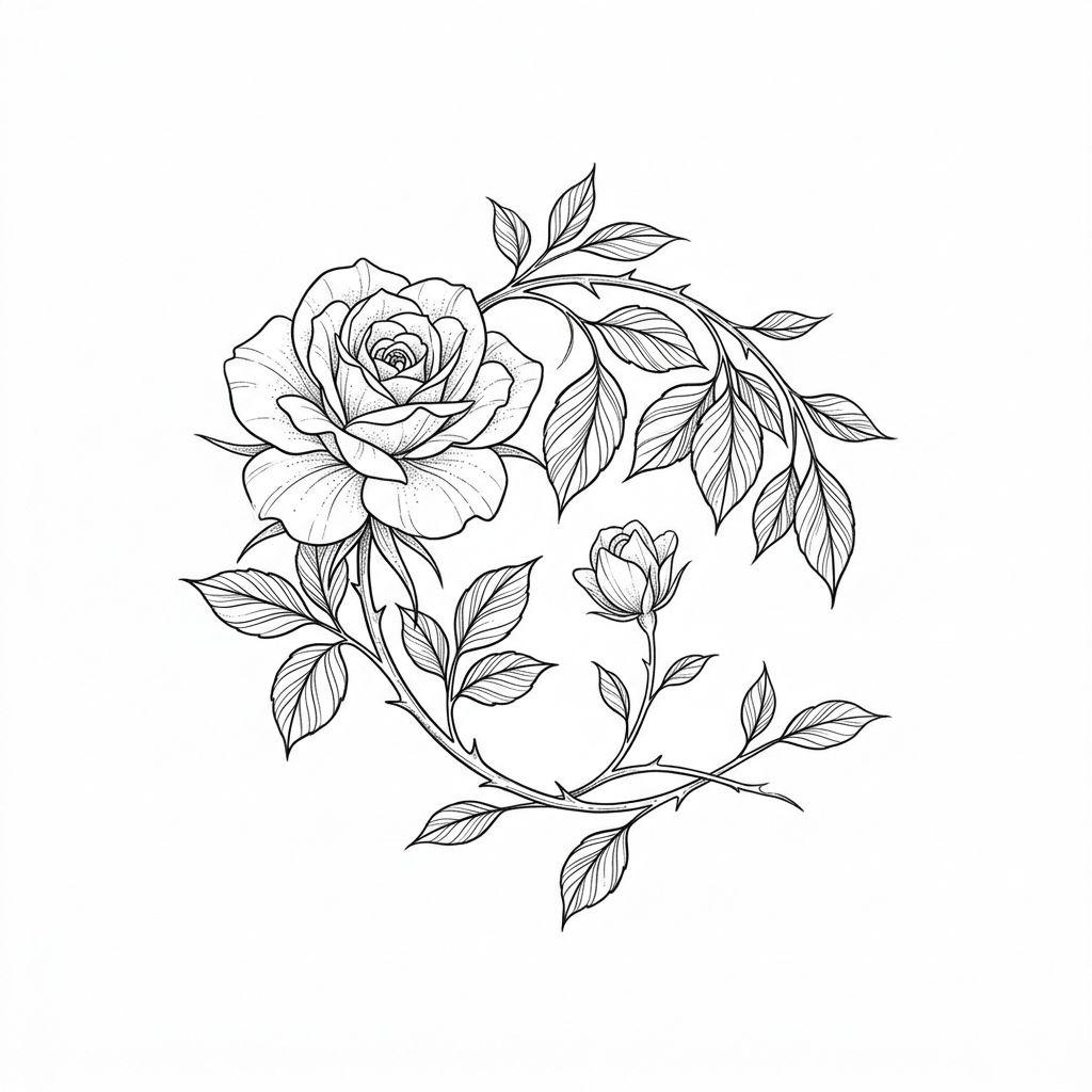 vater-tochter-tattoo blume für vater und tochter