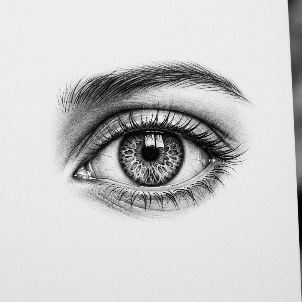 handgelenk-tattoo realistisches auge