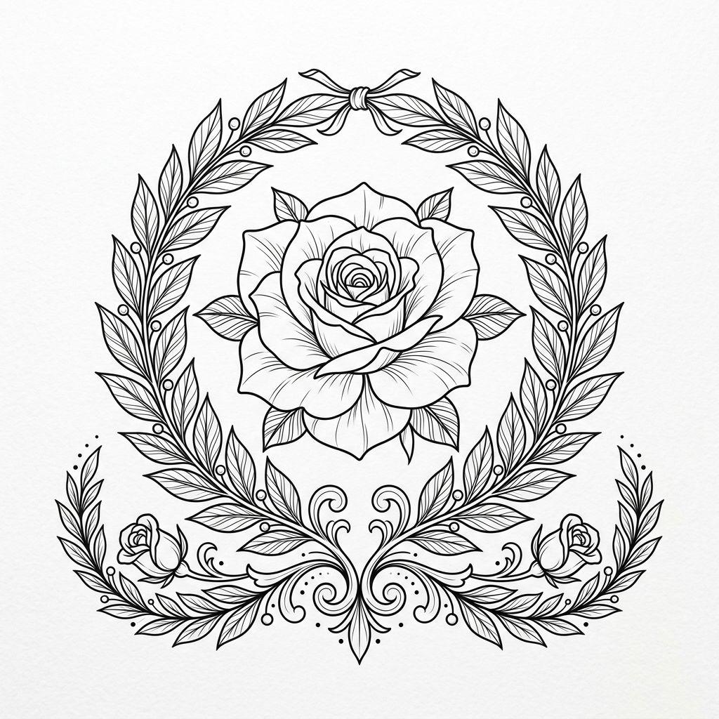 rose-tattoo mythologische rose