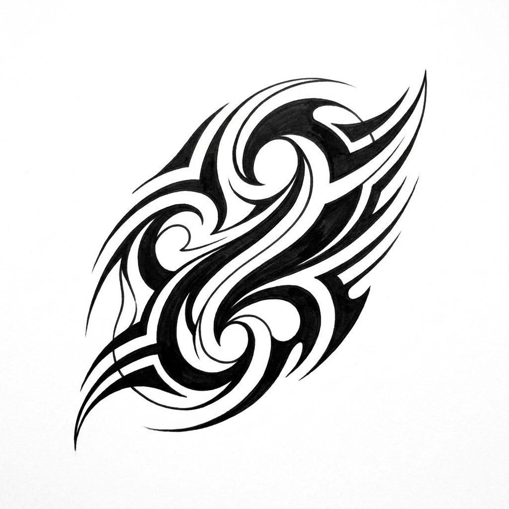 tribal-tattoo modernes neo-tribal