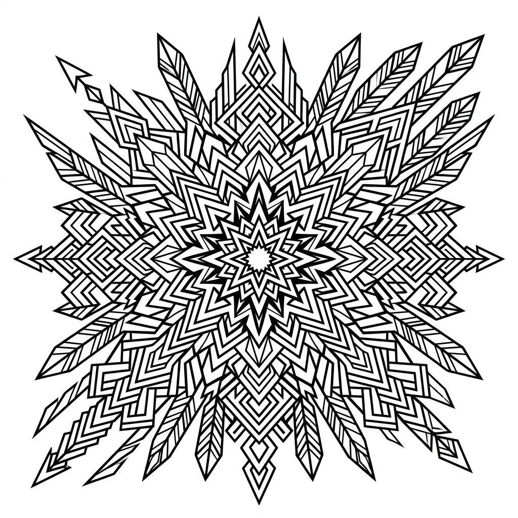 tribal-tattoo geometrisches tribal