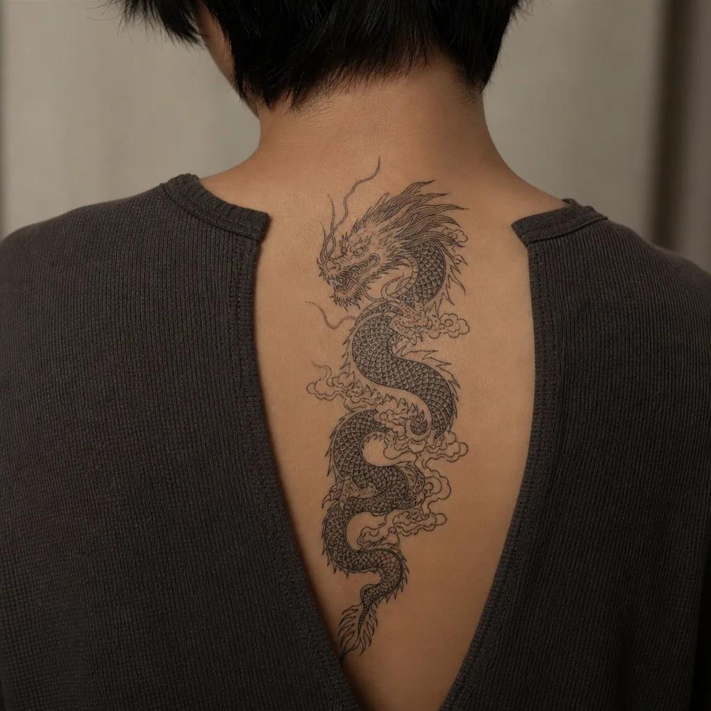 drache-tattoo drache japanese irezumi