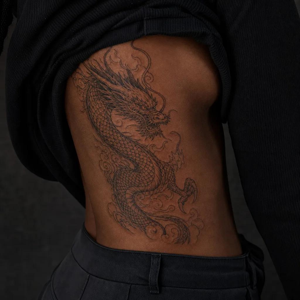 drache-tattoo drache japanese irezumi