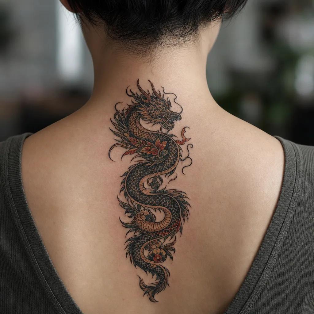 Idée tatouage dragon