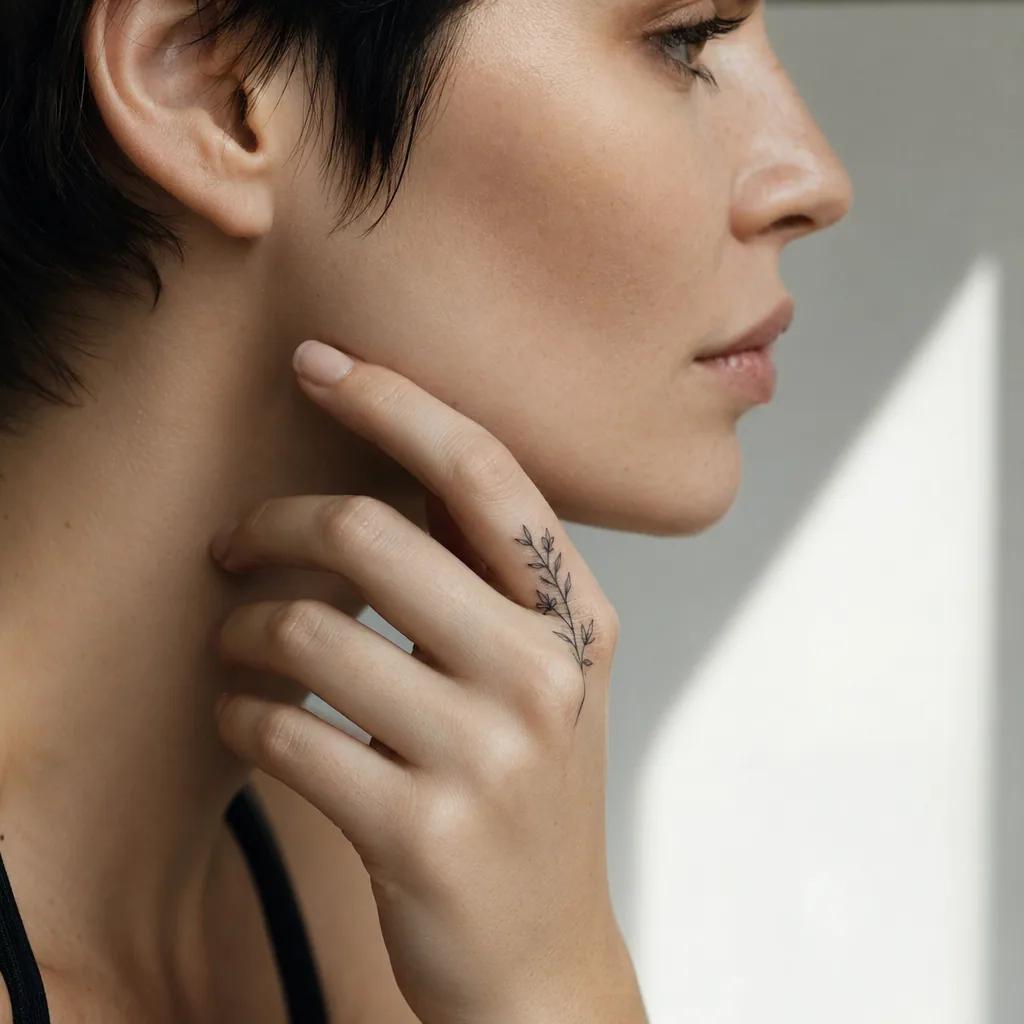 Tattoo-Idee finger