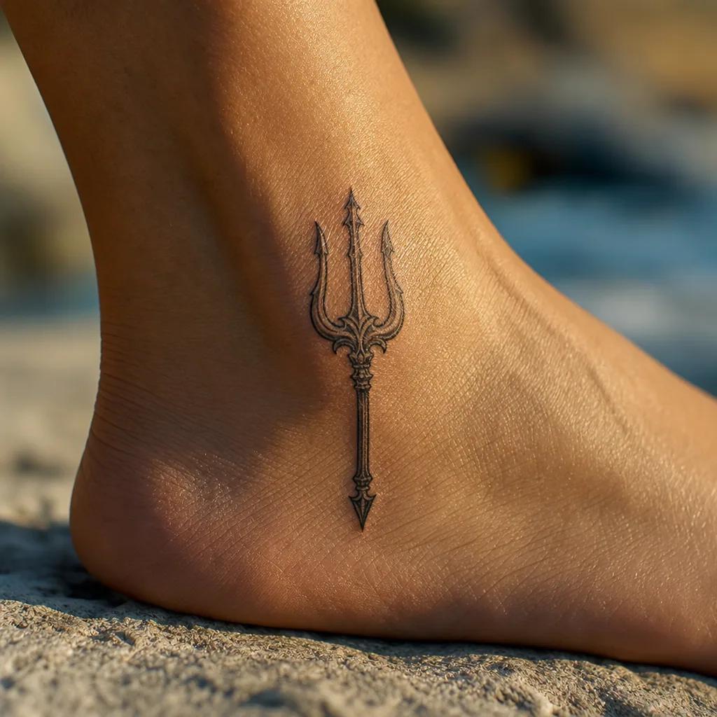 fuß-tattoo mini-mandala
