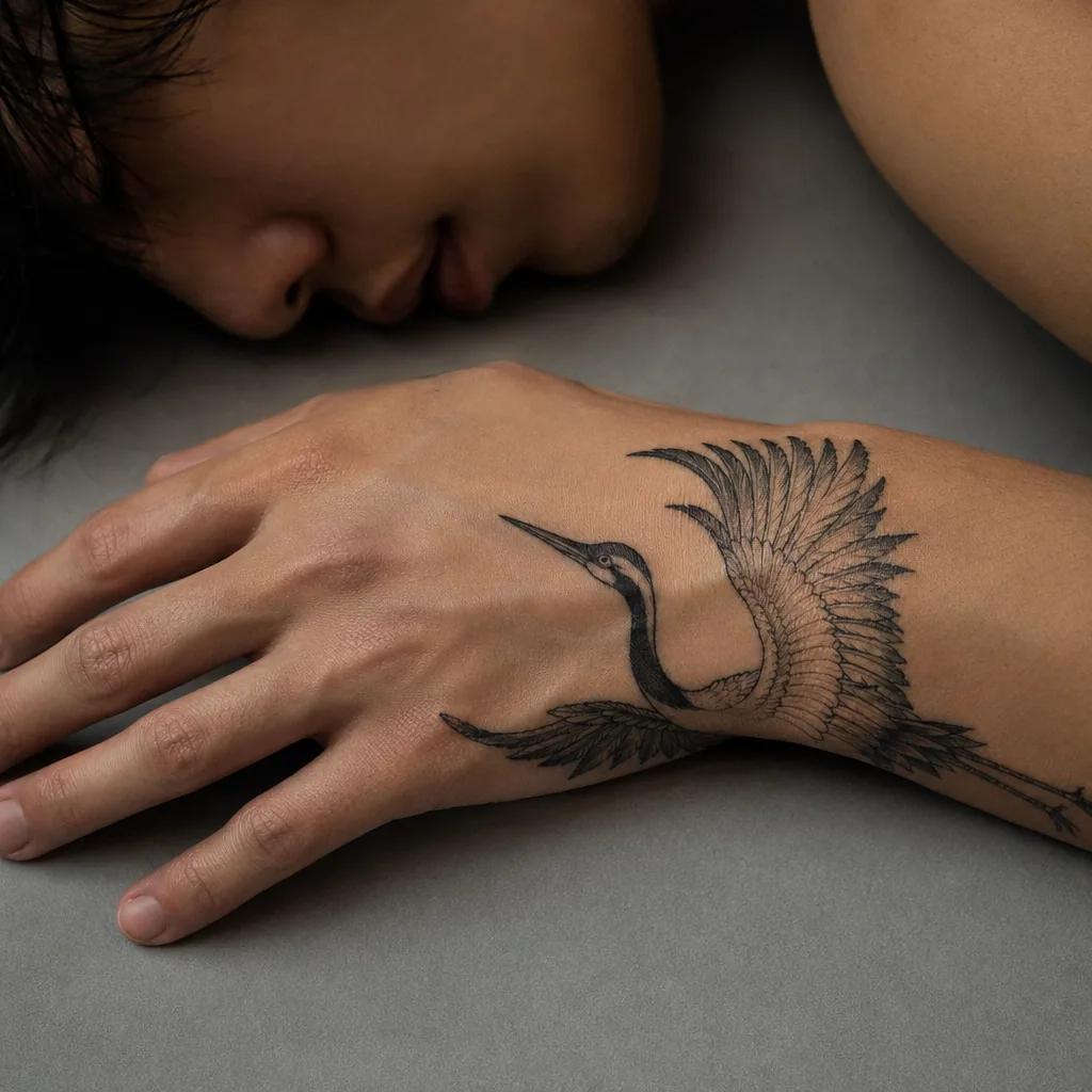 hand-tattoo schädel hand