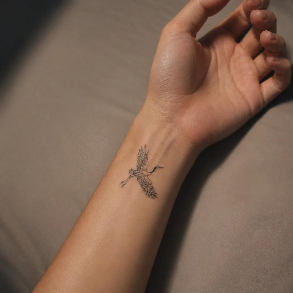 handgelenk-tattoo ornamentaler mini-totenkopf