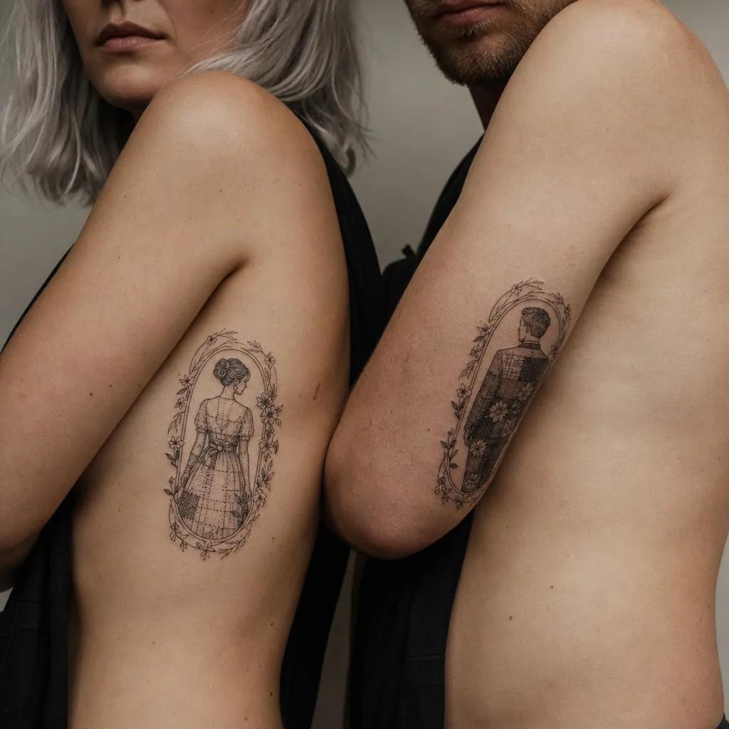 hochzeit-tattoo vintage-hochzeits-patchwork