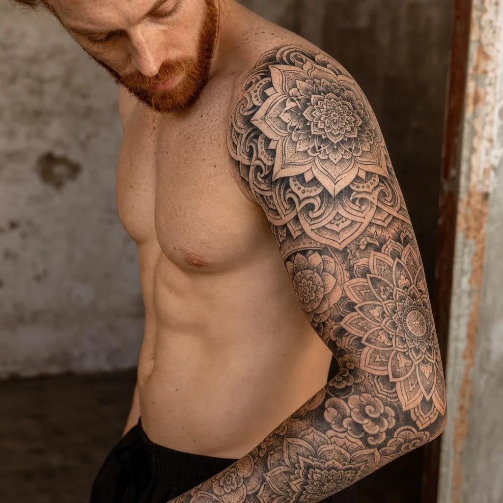 japanese-tattoo buddhistisches mandala