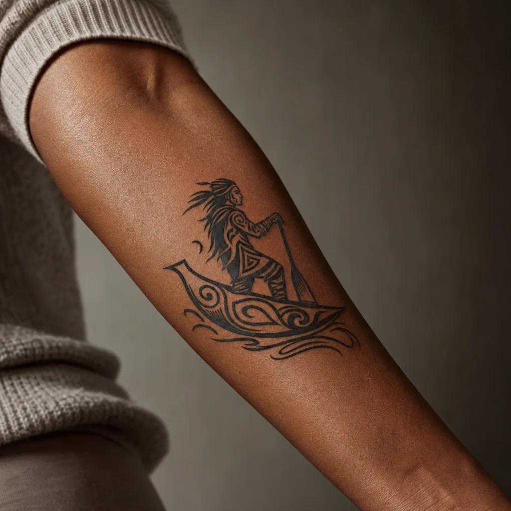 reise-tattoo flugzeug watercolor