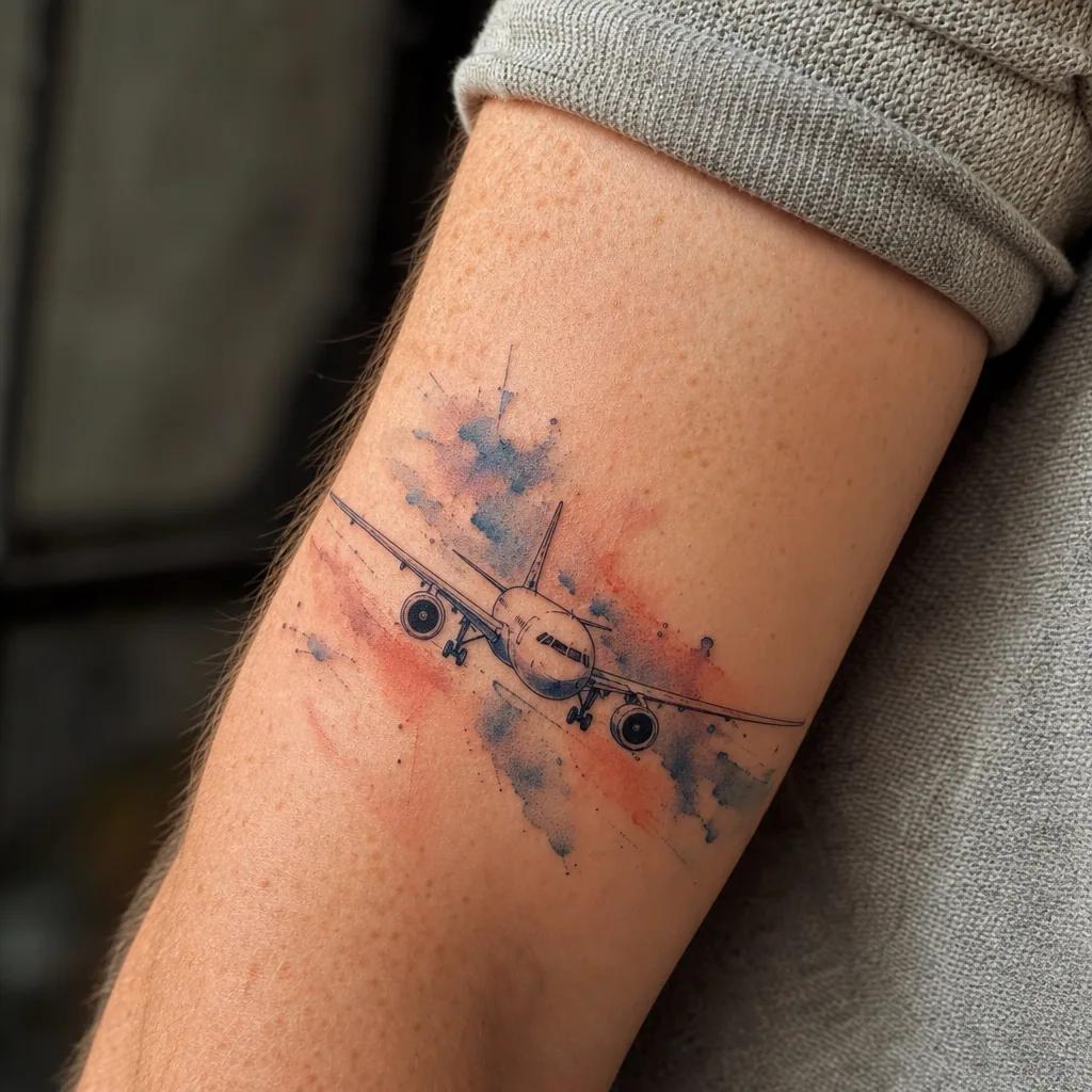 reise-tattoo patchwork reise flash