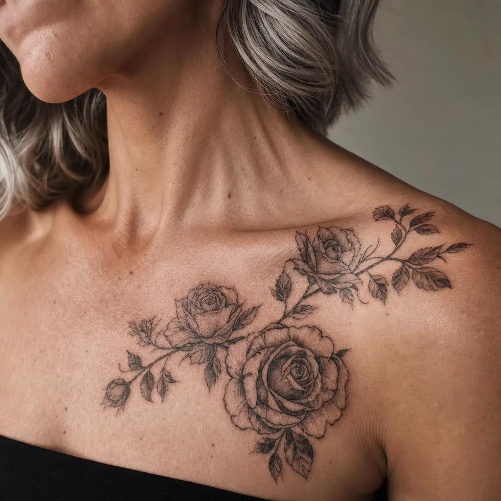 rose-tattoo rosen patchwork