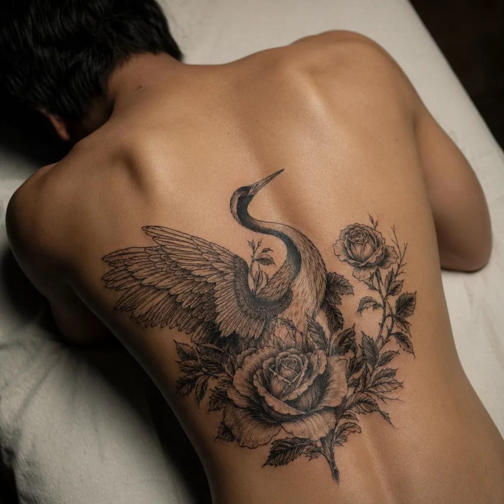 trauer-tattoo neo-traditional-taube
