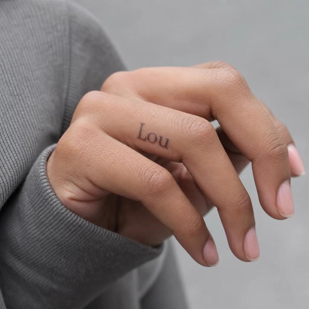 vorname-tattoo vorname antikes latein