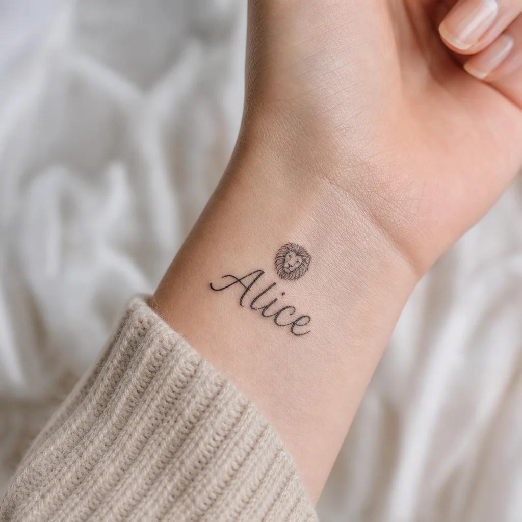 vorname-tattoo vorname modernes tribal