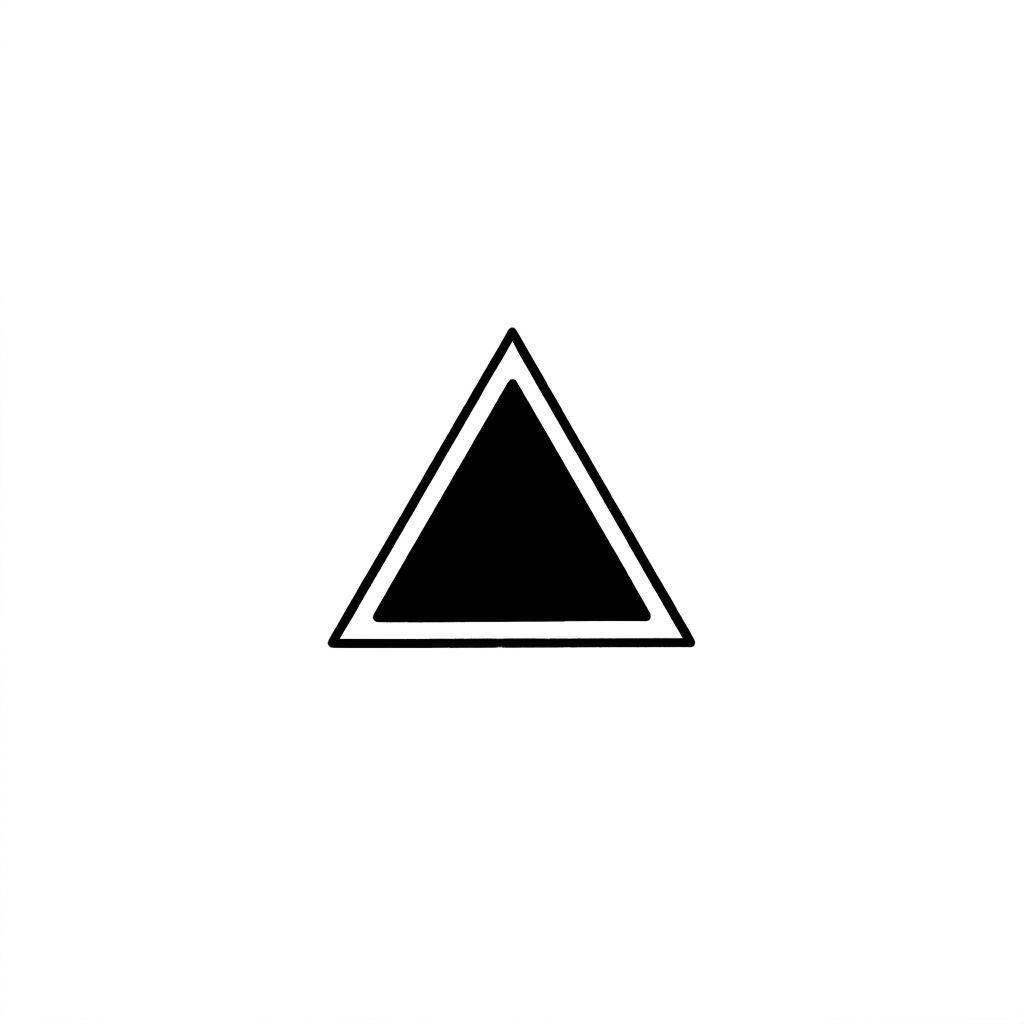 finger-tattoo blackwork symbol