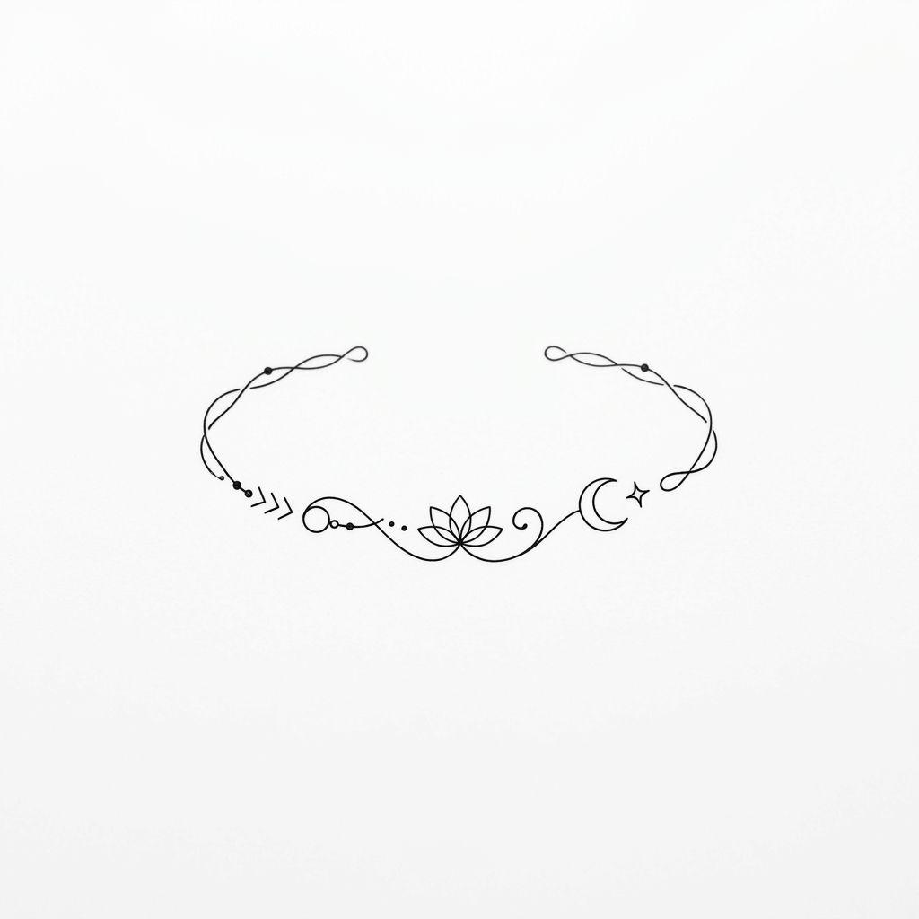 idée tatouage emplacement poignet minimaliste