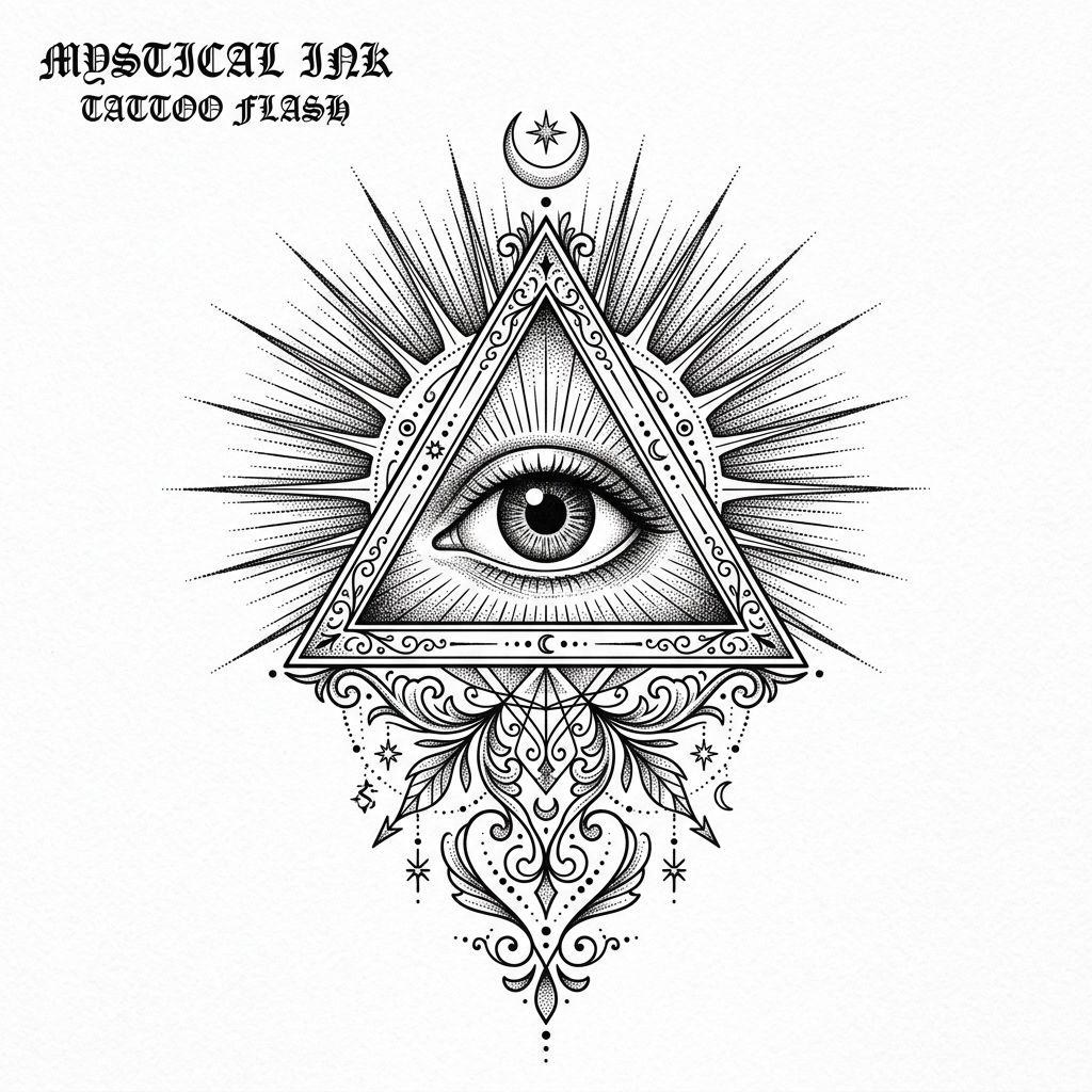 schulter-tattoo auge der vorsehung