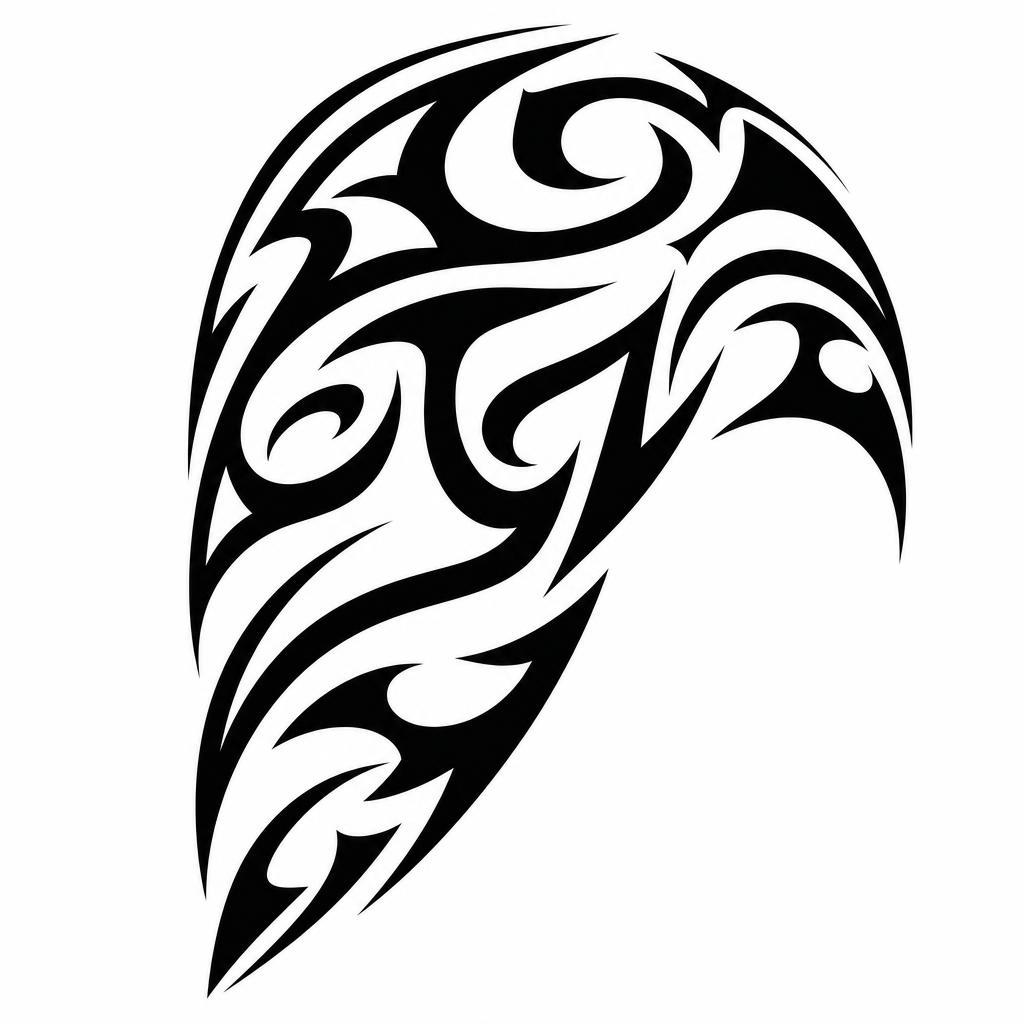 schulter-tattoo modernes tribal