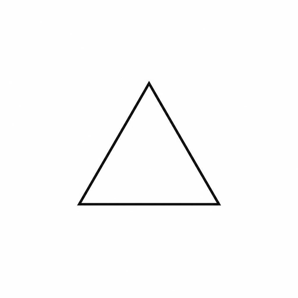 handgelenk-tattoo geometrisches dreieck