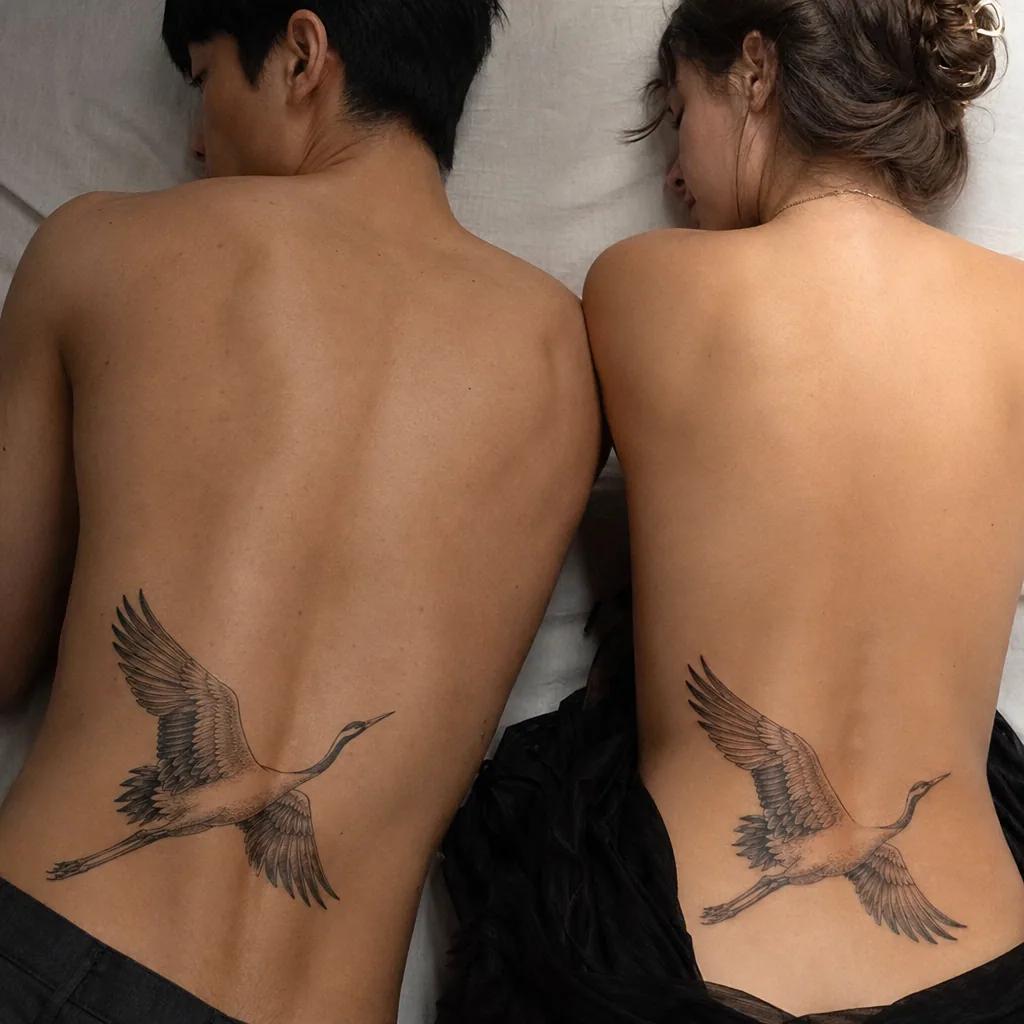 idée tatouage frère et sœur crânes complémentaires