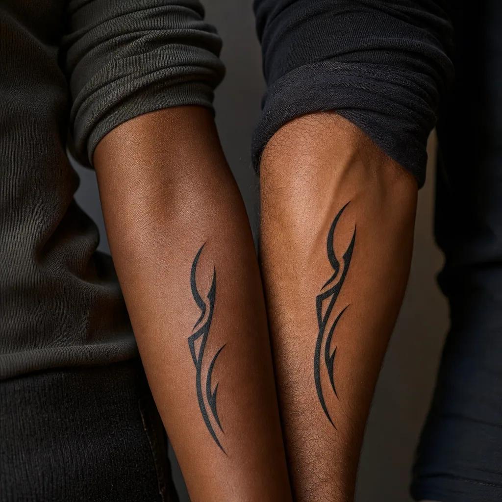 geschwister-tattoo watercolor geschwister