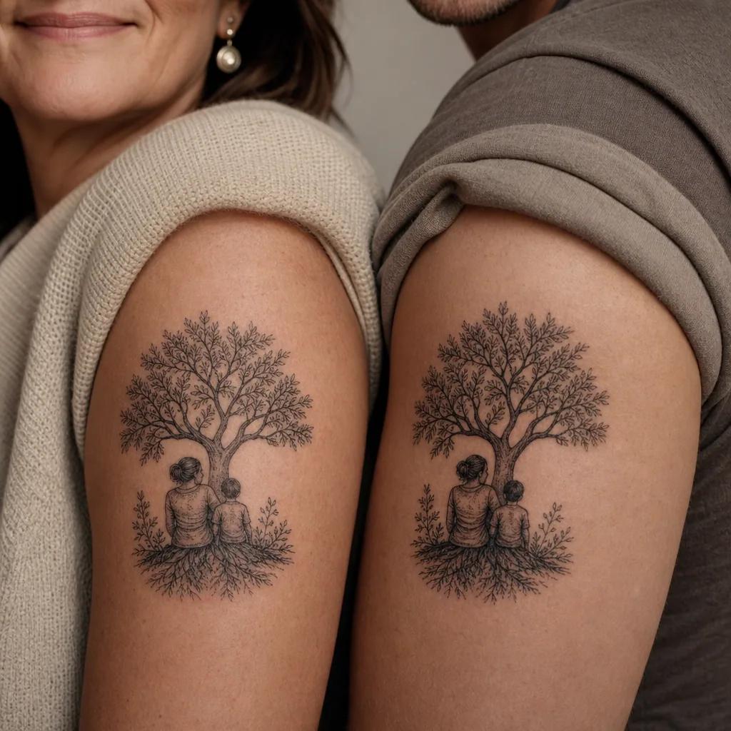 mutter-sohn-tattoo premium mein sohn mein leben