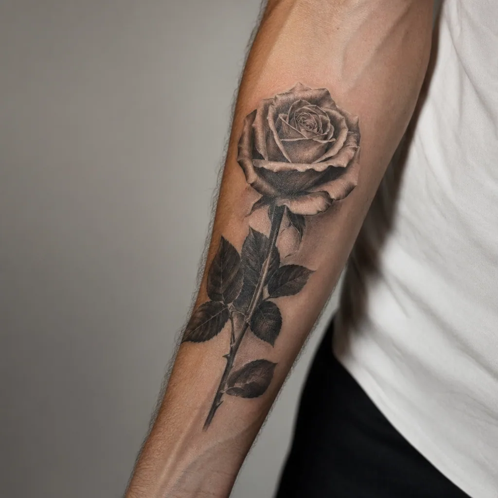 Rose realiste