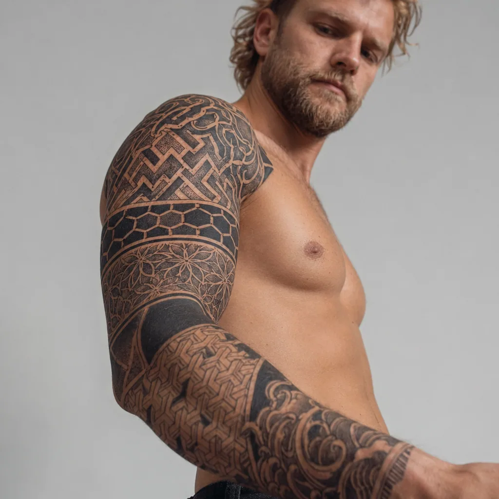 Patchwork avant-bras