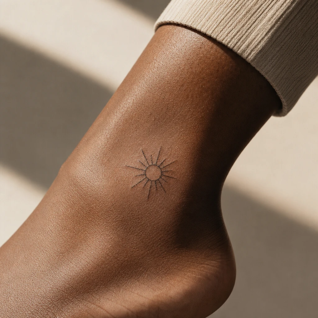 Soleil minimaliste