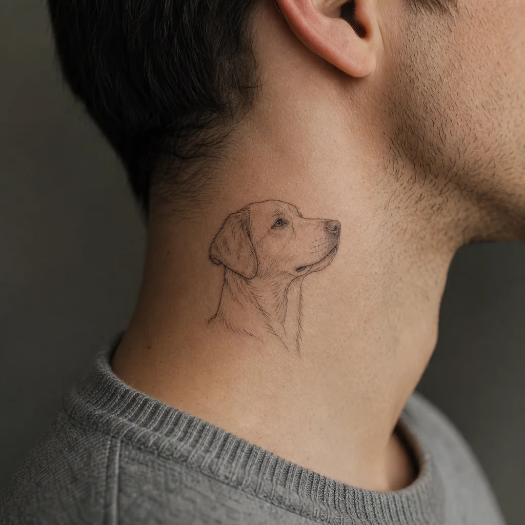 Portrait fine line