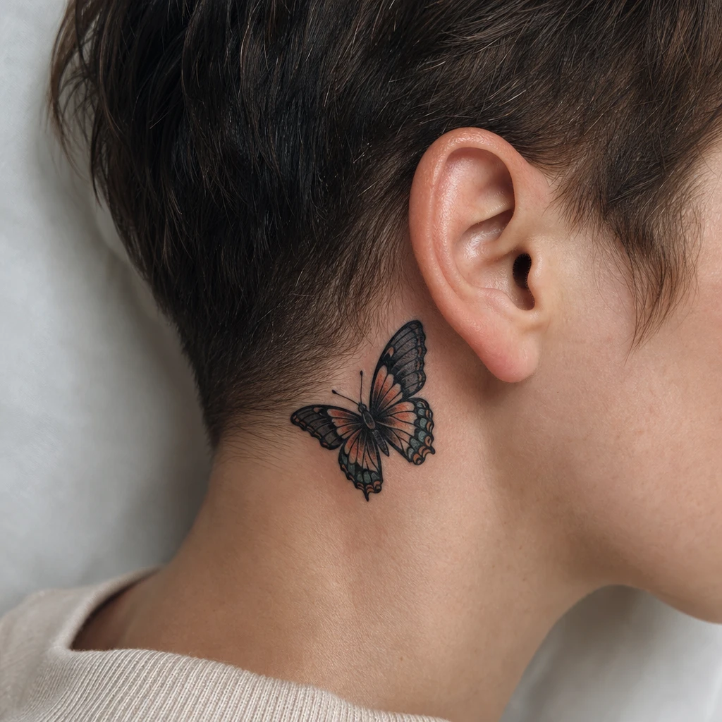 Papillon neo-traditionnel
