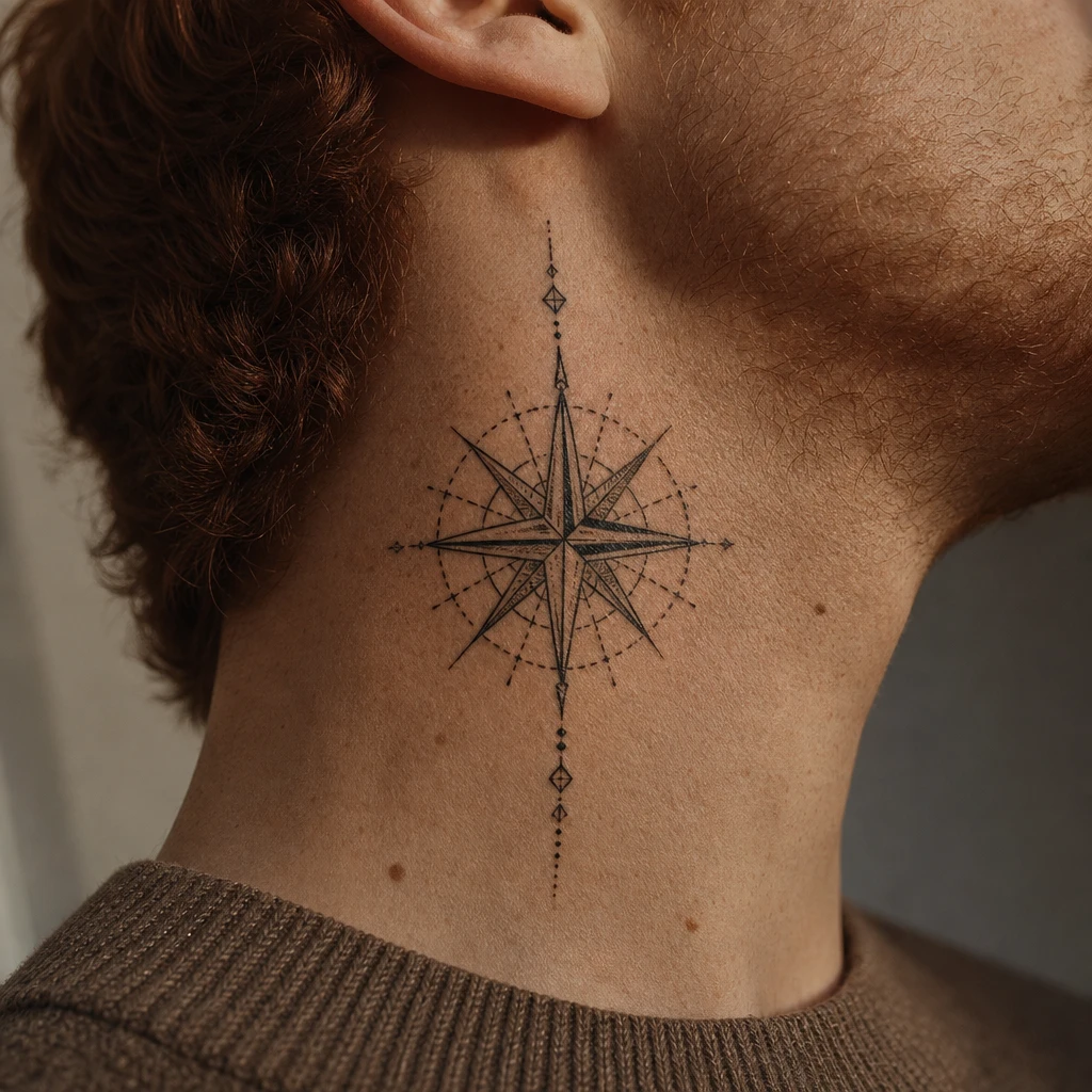 Etoile boussole geometrique