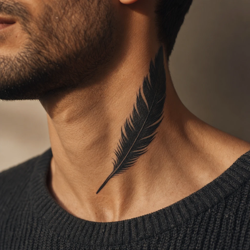 Plume blackwork