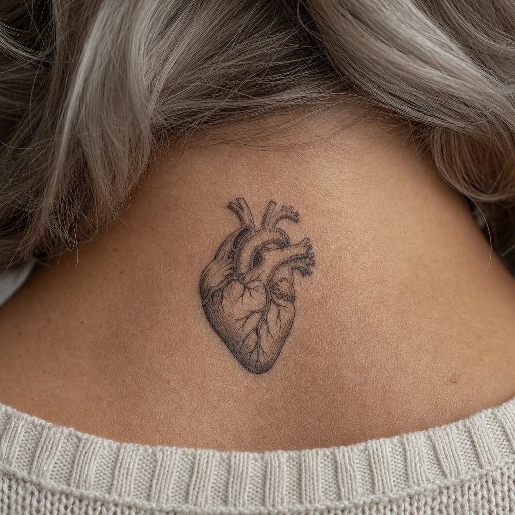 Coeur interieur du bras