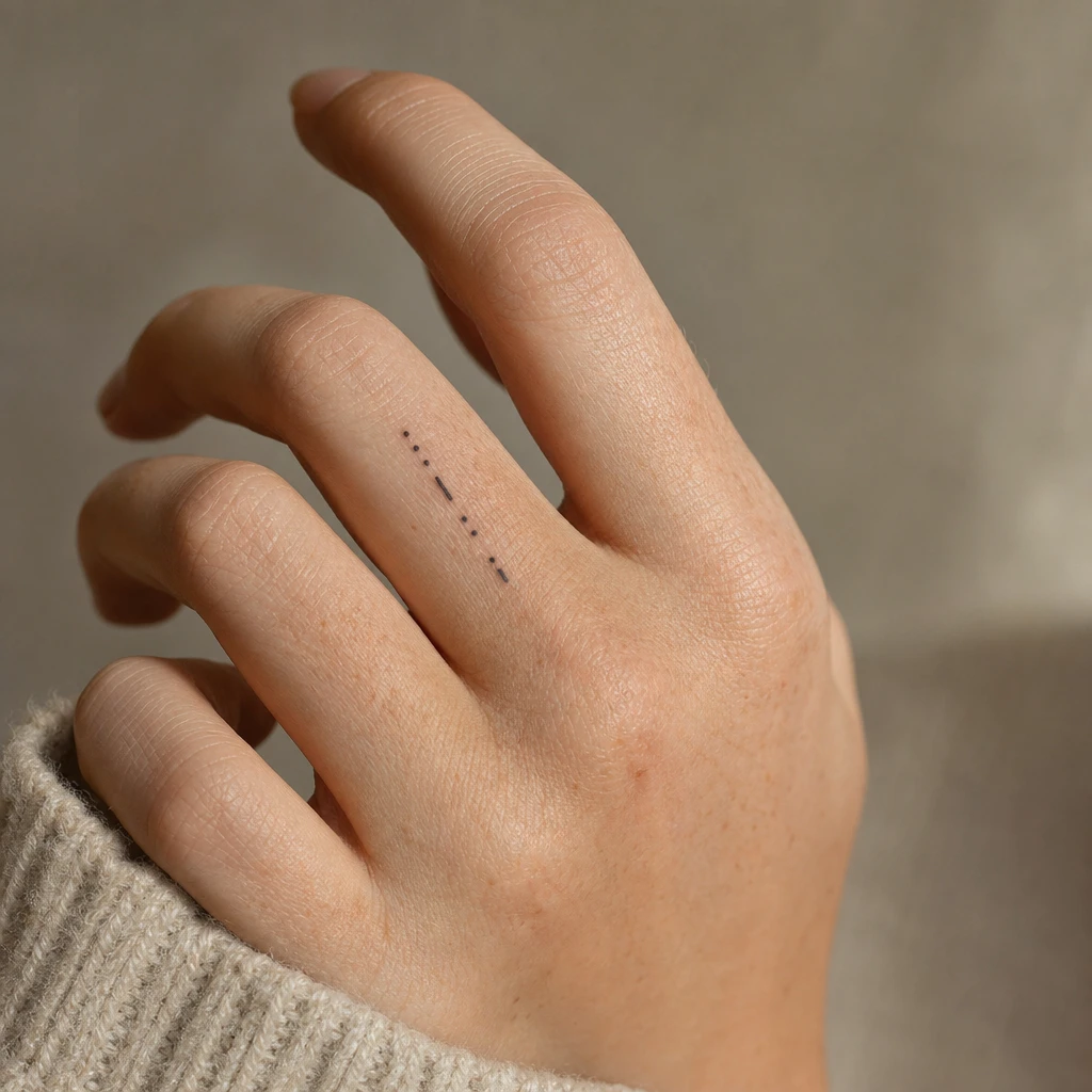 Points et tirets