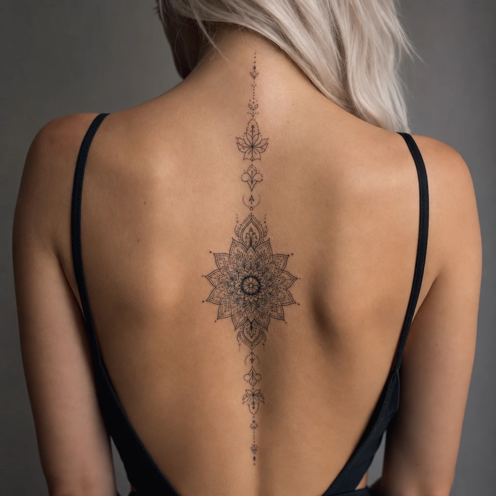 Mandala dorsal central
