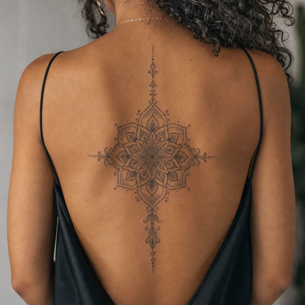 Mandala dorsal central