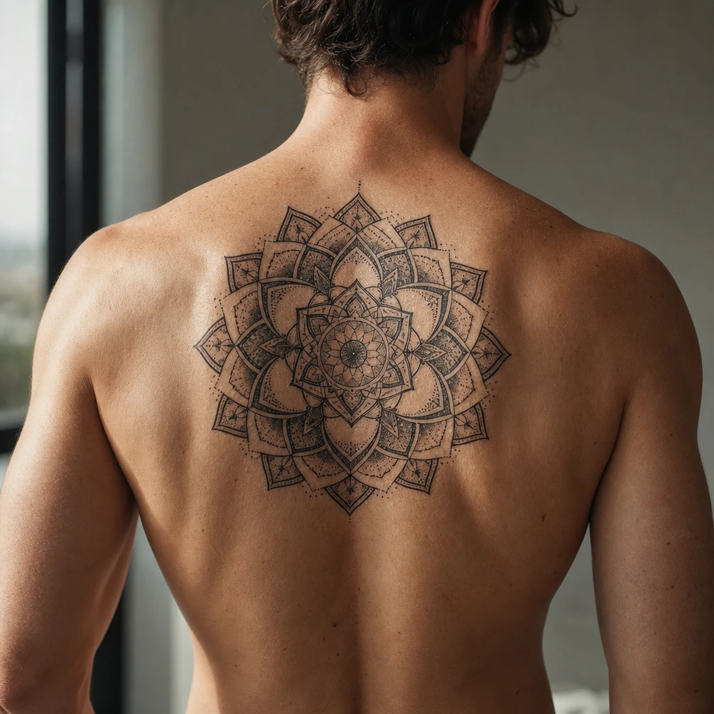Mandala dorsal central