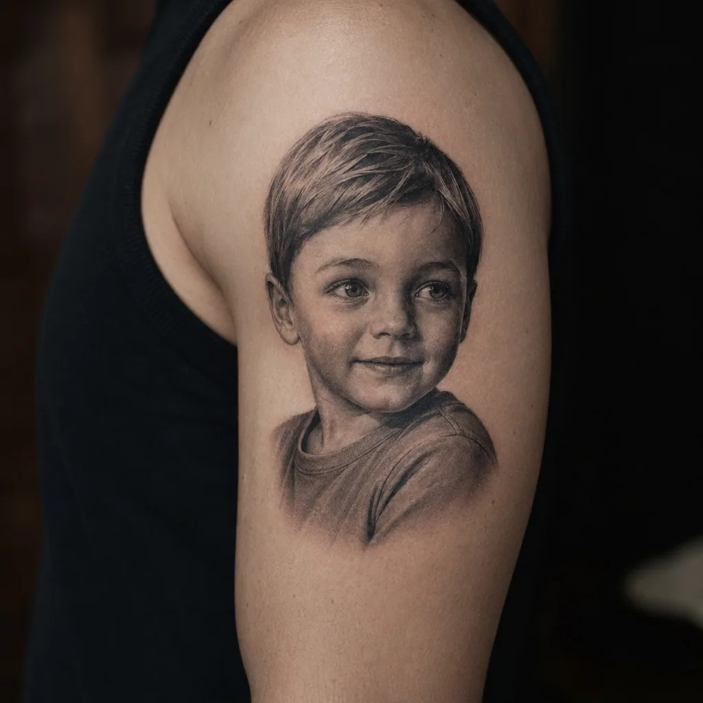Portrait enfant realiste